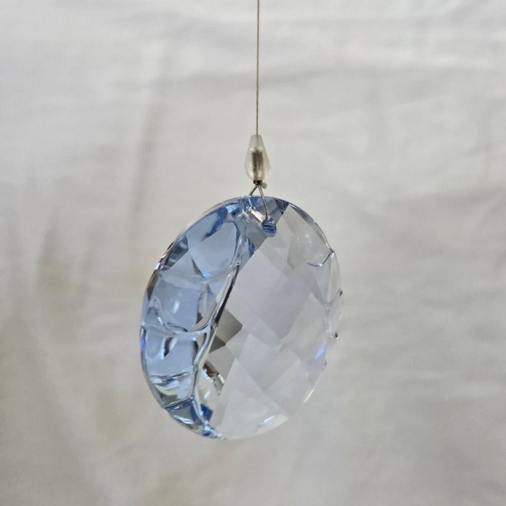 Swarovski Crystal Window Ornament Set of 2 SCS Air 1005276 & Water Blue 1270942 - Picture 7 of 11